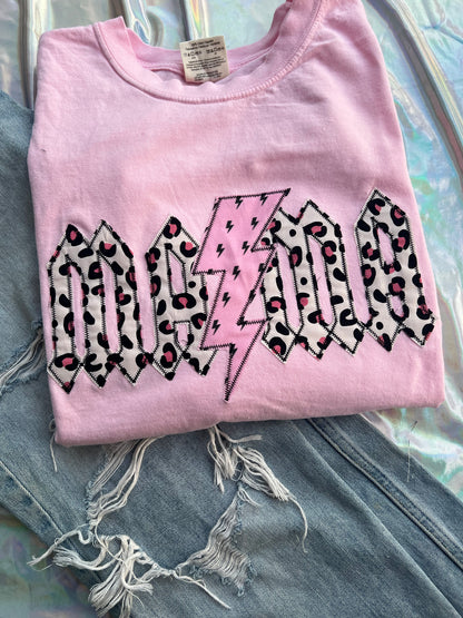 MA⚡️MA Embroidered Tee
