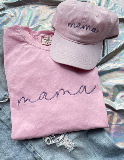Cursive Mama Tshirt