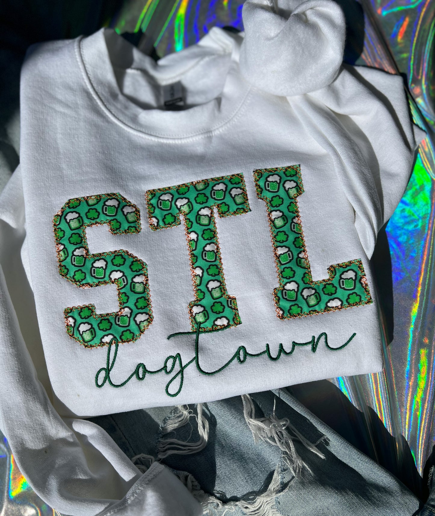 STL Dogtown Embroidered Sweatshirt