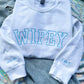 WIFEY embroidered Sweatshirt