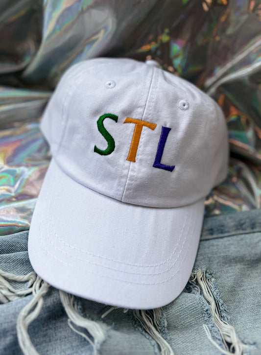 STL Mardi Gras Embroidered Hat