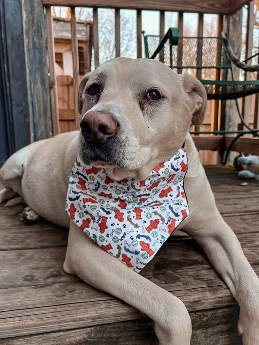 My Dogs Favorite Things Bandana