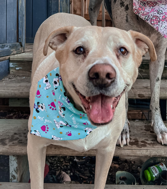 Easter I woof you Bandana